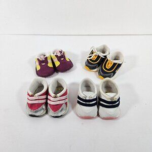 American Girl Doll Shoes Lot of 4 pair Retired Sneakers Yoga Tennis Shoes